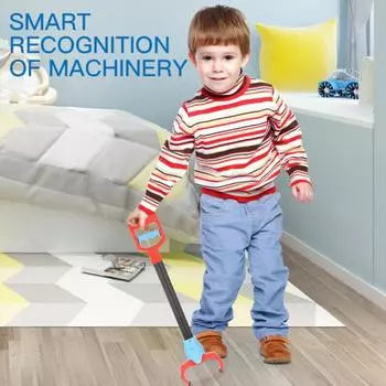 Детская игрушка-робот-рука с пятью когтями для развлечения и обучения, образовательный творческий манипулятор, робот-когти, развивает мелкую моторику, координацию рук и глаз синий