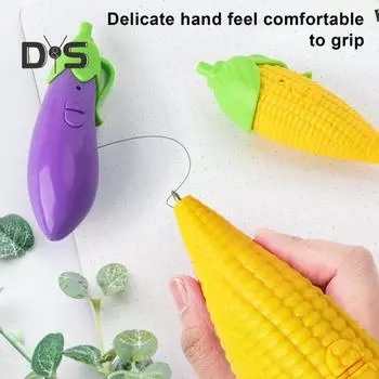 Детская игрушка-ручка-регистратор с овощами, записывающая шариковая ручка в виде кукурузы и баклажана для малышей, мальчиков и девочек, обучающая электронная игрушка-ручка для записи Corn