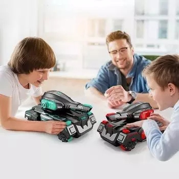 Детская игрушка, танк с дистанционным управлением, трюк, полноприводный автомобиль с дистанционным управлением красный