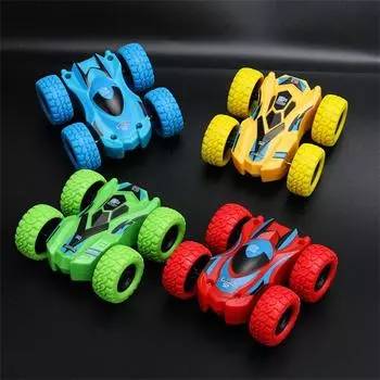 Детская Инерционная Машина 1:60 4wd двухсторонний трюковый автомобиль, восхождение на внедорожник, игрушки для мальчиков