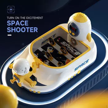 Детская интерактивная настольная игра «Пинбол» для мальчиков и девочек 3, 4, 5, 6 лет, синяя синий