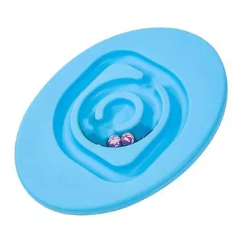 Детская качалка-улитка, балансирующая доска, детская улитка, балансирующая доска, детская лабиринтная балансирующая доска небесно-голубой