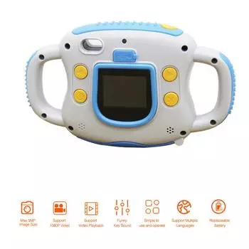 Детская камера 1,54 ЖК-экран HD-видео игрушка 5 МП детская мультяшная милая уличная фотография розовый