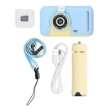 Детская камера HD 2.4in экран 40MP фото 1080P видеокамера игрушка для игры фотография синий желтый жёлтый/синий