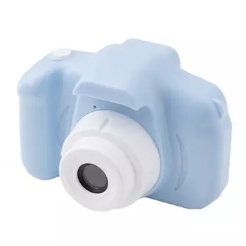 Детская камера Камера Идеально подходит для камеры Камера с возможностью записи, памятью 32 ГБ и игровой функцией Детская [Веселая съемка! дебют] видео, карточка, синий