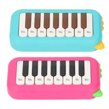 Детская карманная пианино-машина, игрушка для раннего развития, электронное пианино для пальцев, музыкальная игрушка для мальчиков и девочек Blue