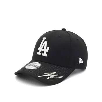 Детская кепка LA Shohei Otani черная YTH940 LOSDOD OHTANI SIGNATURE BLK [New Era] YOUTH52-56 см