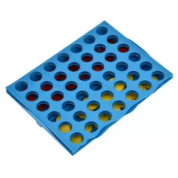 Детская классическая развивающая игрушка 4 в ряд шахматы соединение настольная родитель ребенок интерактивная игра