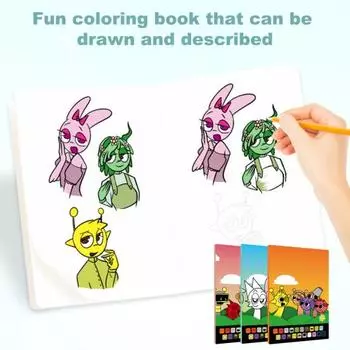 Детская книга для рисования линий, раскрашенная вручную, обводка ручкой, практика управления, образовательная портативная картина A