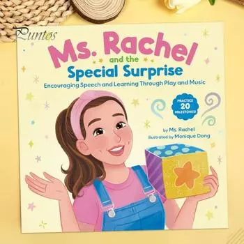 Детская книга Ms. Интерактивное обучающее приключение Рэйчел Поощрение речи Обучающая книга Советы по развитию мозга Образовательная книга для родителей и детей A