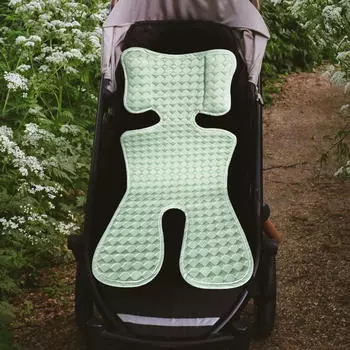 Детская коляска коврик автомобильная подушка моющаяся удобная тележка стул для розовый