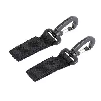 Детская коляска, сумка для пеленок, вешалка, зажим для коляски, сумки для покупок, коляска, крючок для детской коляски чёрный