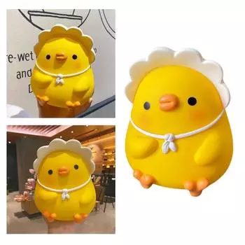 Детская копилка, симпатичная мультяшная копилка для монет, антипадающая виниловая смоляная копилка для мальчиков и девочек