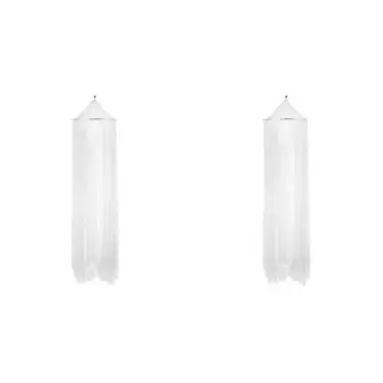 Детская кровать балдахин подвесная москитная сетка принцесса купольная кровать палатка (белый)