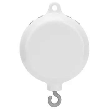 Детская кроватка для младенца Подвесной музыкальный колокольчик Электрическая музыкальная шкатулка 12 шт. Сладкие мелодии чёрный