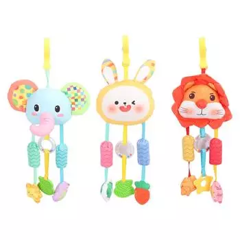 Детская кроватка мобиль красочный милый забавный погремушка портативный зажим подвесная кроватка мобиль игрушка для коляски автомобиля тра Type 1