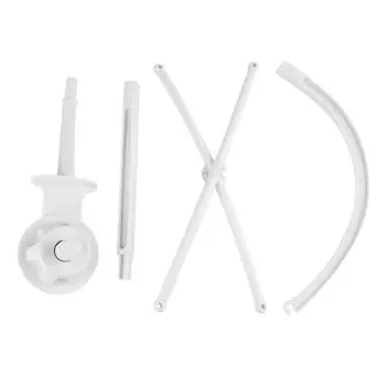 Детская кроватка Мобильная кровать Держатель для колокольчика Игрушка Украшение Подвесной кронштейн белый