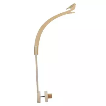 Детская кроватка мобильная стойка устойчивая регулируемая высота детская кроватка в форме птицы деревянная мобильная вешалка для дома