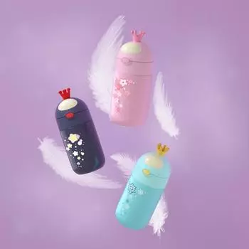 Детская кружка 316, чайник, соломенная чашка для учеников детского сада 380ml синий