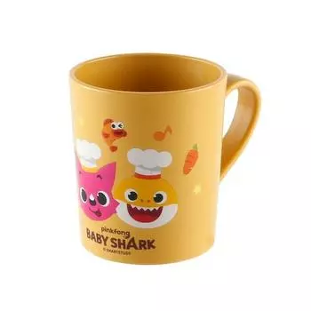 Детская кружка Izoum Pinkfong Corn, желтая, 1 шт.