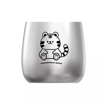 Детская кружка-непроливайка из нержавеющей стали 304, кофейная кружка с мультяшным рисунком, детская чашка для воды, взрослая Style 2