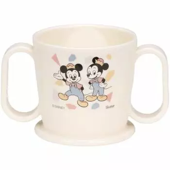 Детская кружка Skater Cup Training Mug 200 мл Disney Mickey Mouse Friends Retro Сделано в Японии KTR1-A