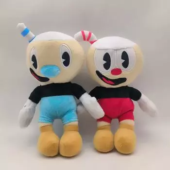 Детская кукла CupheadShow, чайная чашка с головой, чайная чашка King, плюшевая игрушка