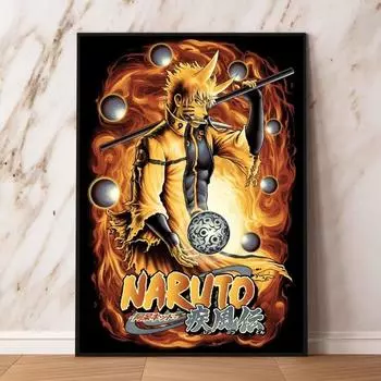 Детская кукла с принтом Naturo Jiraiya на холсте, украшение для детской спальни, современный домашний рождественский подарок 21cm30cm NoFrame