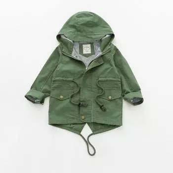Детская куртка для мальчиков с капюшоном, куртка для мальчиков, смокинг, ветровка, осенняя повседневная куртка для мальчиков, одежда 140 зелёный