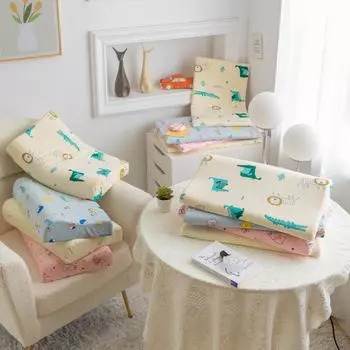 Детская латексная подушка Тайская натуральная латексная подушка Подушка для школьников и детей