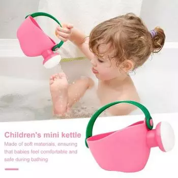 Детская лейка, игрушка, детский бассейн, ванна, водяная баня, игрушка для малышей, мини-лейка, садовые инструменты, подарок для мальчиков и девочек синий