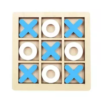 Детская логическая настольная игра для развития мышления, ментальная, родительско-детская, раннее образование, крестики-нолики, головоломка, игрушки для малышей, деревянная