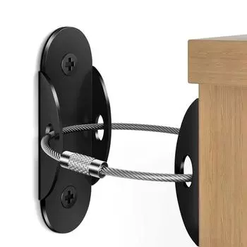 Детская мебель, ремни против опрокидывания, устройство для предотвращения опрокидывания мебели, прочная мебель, ремни против опрокидывания, безопасность мебели белый