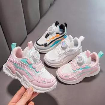 Детская модная дышащая повседневная кеды для детей, модные спортивные кроссовки для бега для мальчиков и девочек, удобные кроссовки 26