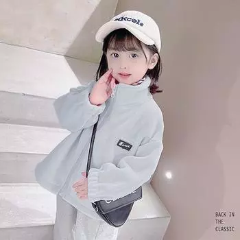 Детская модная верхняя одежда, осенне-зимняя повседневная верхняя одежда, куртки для мальчиков и девочек 100cm