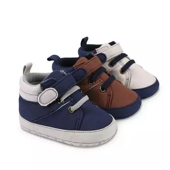 Детская мягкая удобная нескользящая обувь на весну и лето с мягкой подошвой, повседневная обувь 12