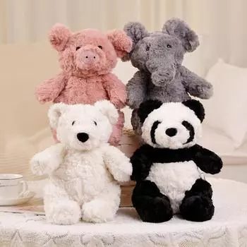 Детская мультяшная свинья, кукла Панда, спящая плюшевая игрушка, кукла, подарок, праздничный подарок, игрушка для празднования дня рождения, декоративная подушка Дети любят плюшевые игрушки 25cm