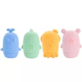 Детская мультяшная вращающаяся игрушка на присоске для детей от 0 до 6 месяцев, головоломка для новорожденных от 0 до 3 лет, трясущийся колокольчик One Size