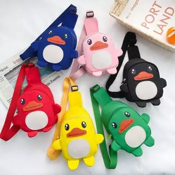 Детская нагрудная сумка, новая симпатичная маленькая сумка с героями мультфильмов, нейлоновая сумка-мессенджер для малышей в детском саду, одна часть будет отправлена от имени других. чёрный
