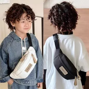 Детская нагрудная сумка Поясная сумка Повседневная сумка через плечо Детские сумки хаки