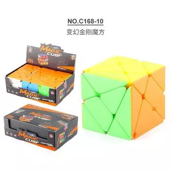 Детская научно-образовательная головоломка кубик Рубика 6 шт. кубик Рубика третьего порядка 5,5 см меняющийся Кинг-Конг гладкий кубик Рубика особой формы игрушка