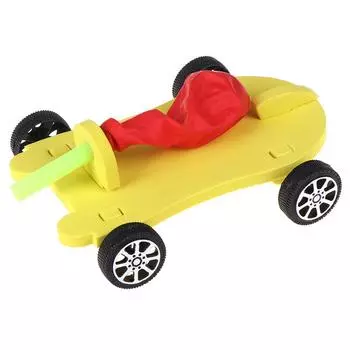 Детская научно-образовательная модель автомобиля с воздушным шаром, самодельная игрушка