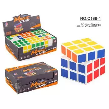 Детская наука и образование 5,7 см Кубик Рубика третьего порядка Соревнования для начинающих Плавное вращение Игрушка-кубик Рубика
