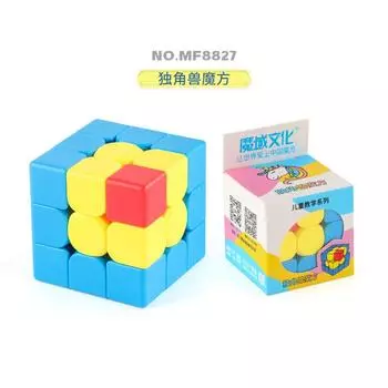 Детская наука и образование Магический домен Обучение Введение Серия кубиков Рубика Плавное вращение Второй и третий порядок Пирамида Правильный