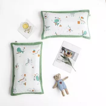 Детская наволочка из марли с рисунком из мультфильма, латексная наволочка для взрослых 3050, одинарная наволочка для взрослых 3050