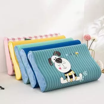 Детская наволочка Зимняя кристальная бархатная мягкая кожа дышащая латексная подушка грязенепроницаемый теплый защитный чехол постельное белье с рисунком из мультфильмов
