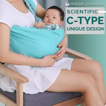 Детская обертка для новорожденных, слинг для новорожденных двойного назначения, чехол для кормления младенцев, сетчатая ткань, переноски для грудного вскармливания весом до 130 фунтов (0-36М)