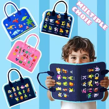 Детская обучающая доска Игрушки для раннего развития Образовательный набор-пазл Практика Бизиборд One Size