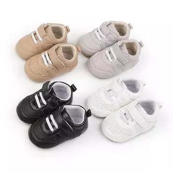 Детская обувь. Детская однотонная дышащая повседневная обувь. Нескользящая детская обувь с мягкой подошвой. 2