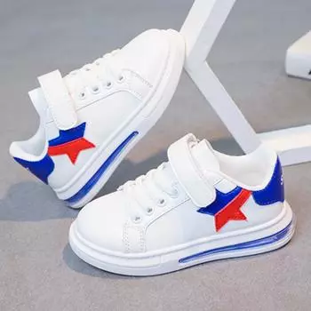 Детская обувь для девочек и мальчиков, кроссовки, белые детские модные кроссовки на плоской подошве, повседневные спортивные детские теннисные туфли 26 розовый